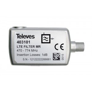 LTE filter TELEVES 470 - 774 MHz