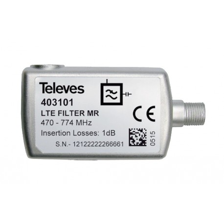 LTE filter TELEVES 470 - 774 MHz