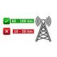 DVB-T2 anténny komplet TELEVES TE-838-101-4