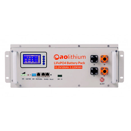 51,2 V LIFEPO4 batéria 100Ah pre solárne systémy YS-512